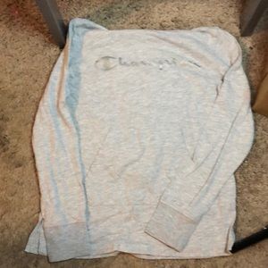 Champion shirt with hood